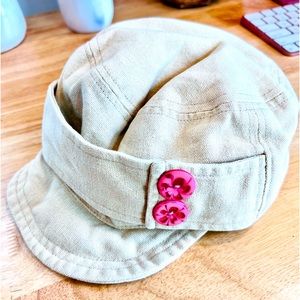 Pink & Tan cap